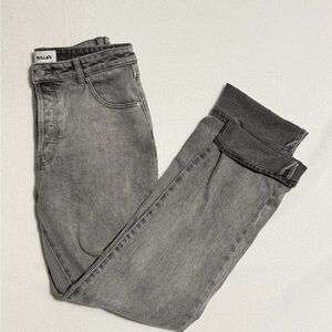 ROLLA'S Women's Gray Straight Leg Jeans
